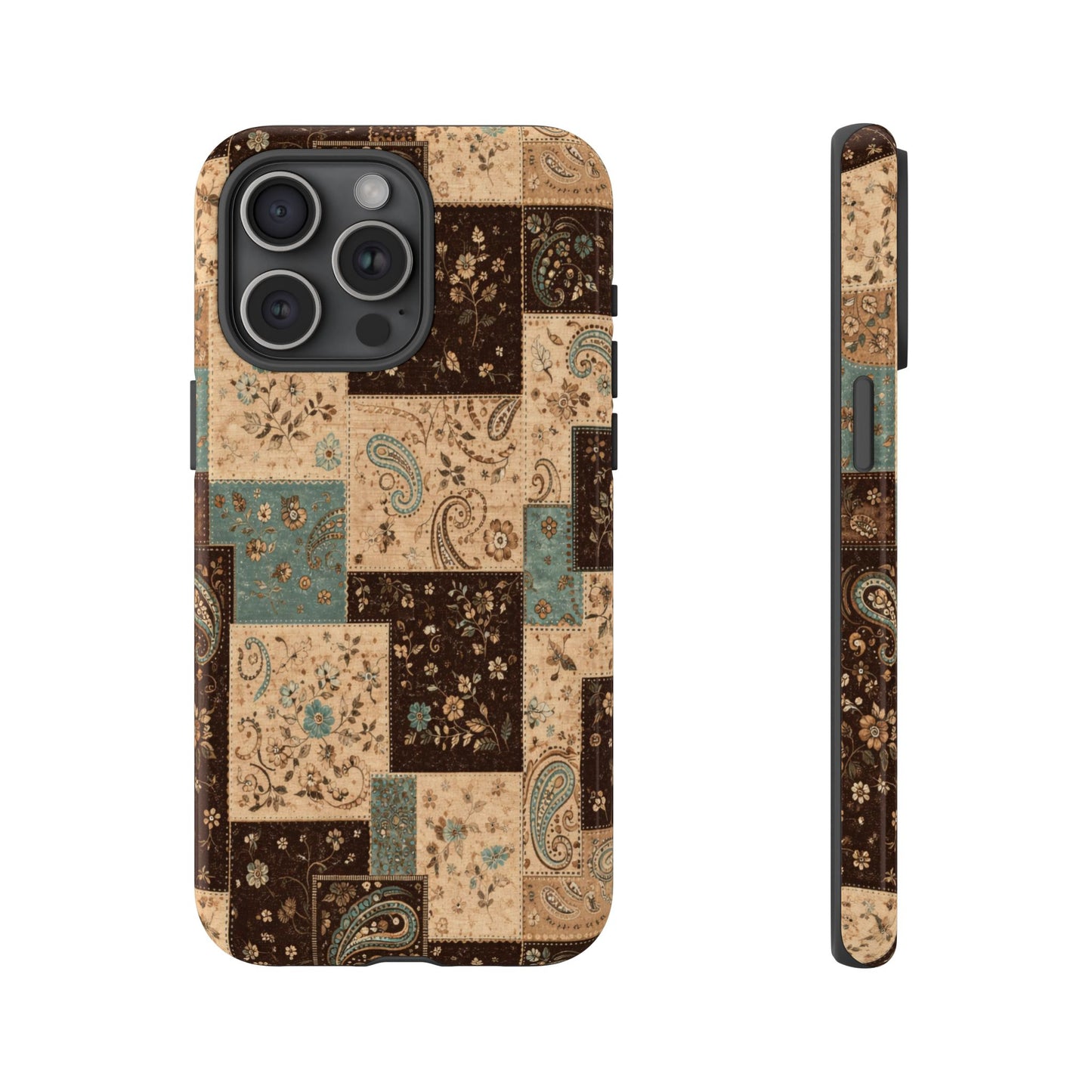 Chocolate Patchwork Tough Case