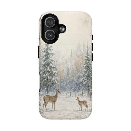 Snowy Doe Magnetic Case