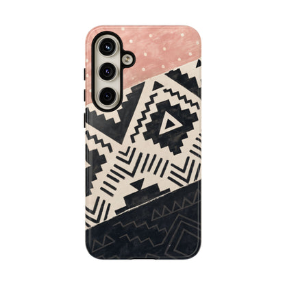 Blush Aztec Tough Case