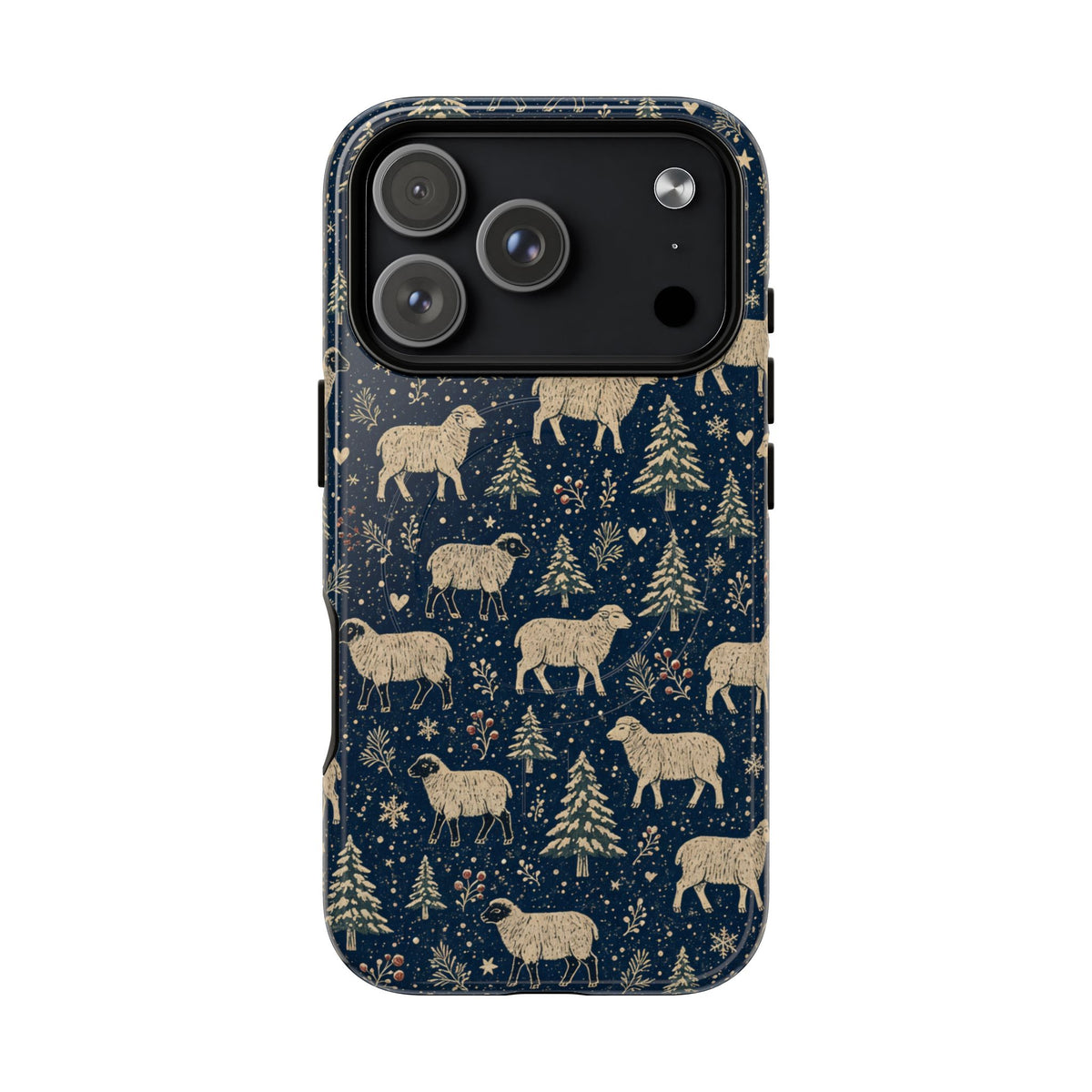 Snowy Sheep Magnetic Case