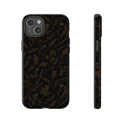 Gold Wildflowers Tough Case