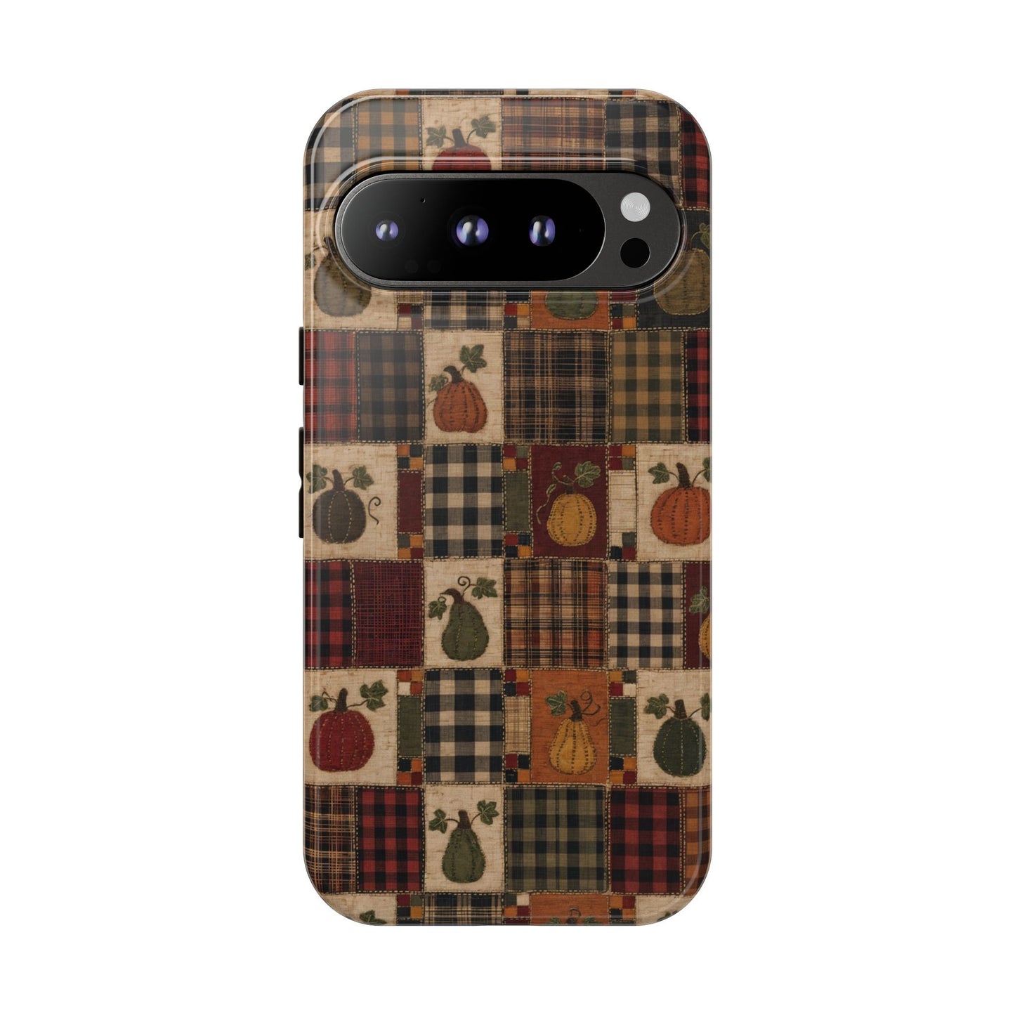 Plaid Pumpkin Tough Case