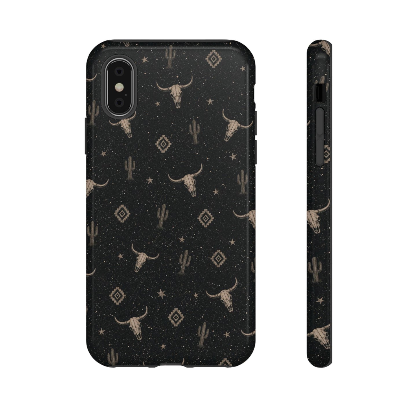 Midnight Longhorn Tough Case