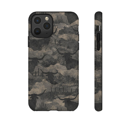 Camo Longhorns Tough Case