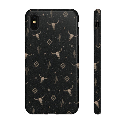 Midnight Longhorn Tough Case