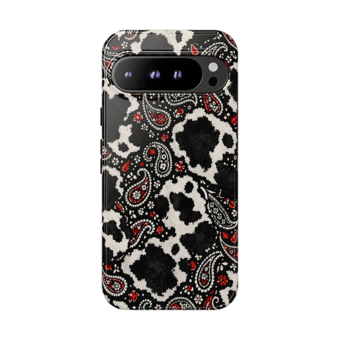 Paisley Cowhide Tough Case