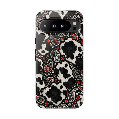 Paisley Cowhide Tough Case