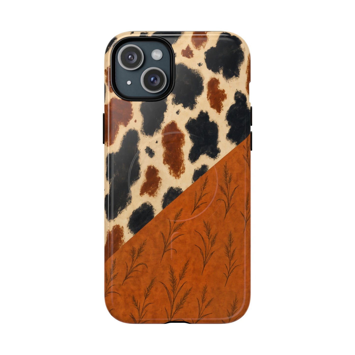 Harvest Cowhide Swaths Magnetic Case