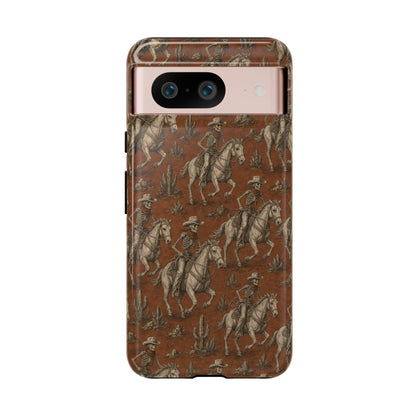 Skeleton Cowboy Ride Tough Case