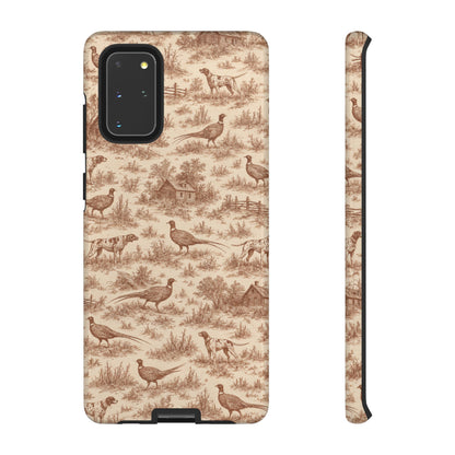 Pheasant Toile Tough Case