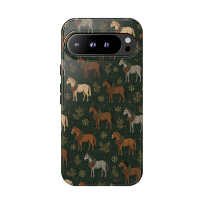 Wreath Horses Tough Case