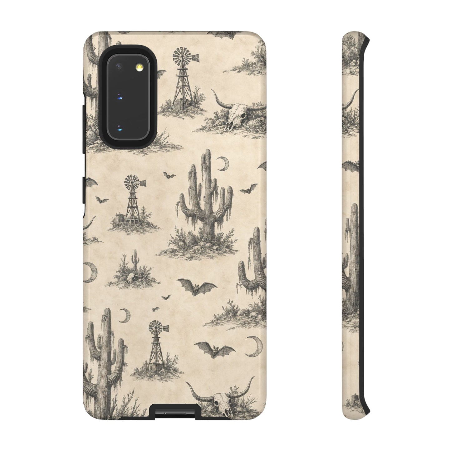Spooky Desert Toile Tough Case