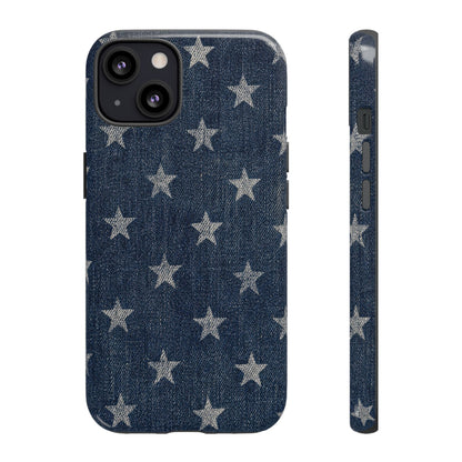 Denim and Stars Tough Case
