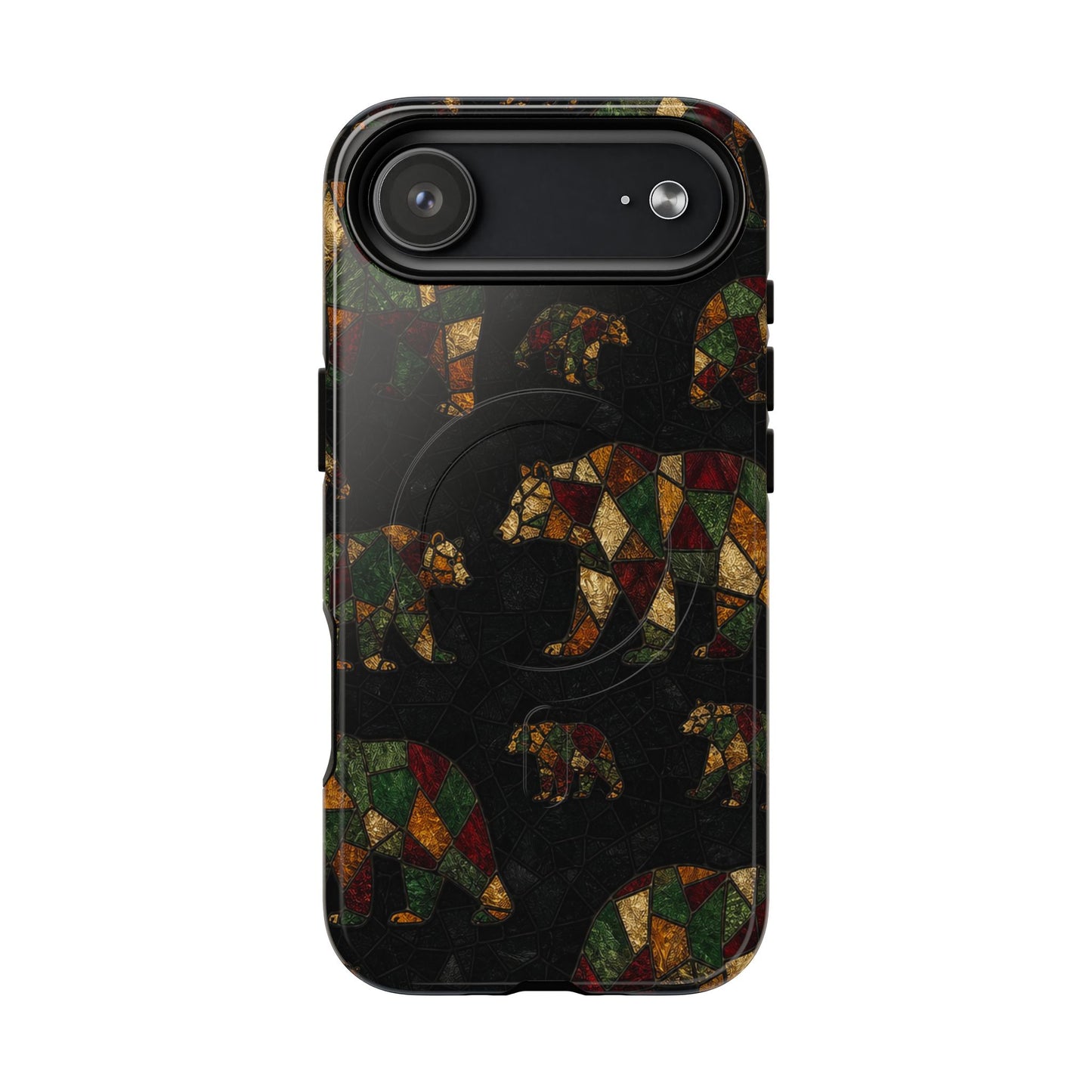 Stained Bear Magnetic Case