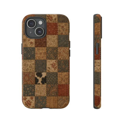 Rustic Patchwork Tough Case