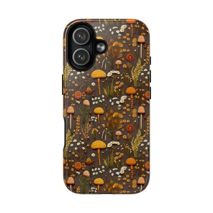 Brown Mushroom Magnetic Case