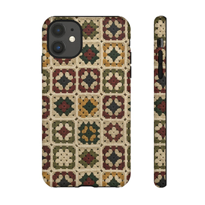 Christmas Granny Square Tough Case