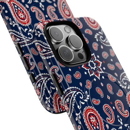 Patriotic Paisley Magnetic Case