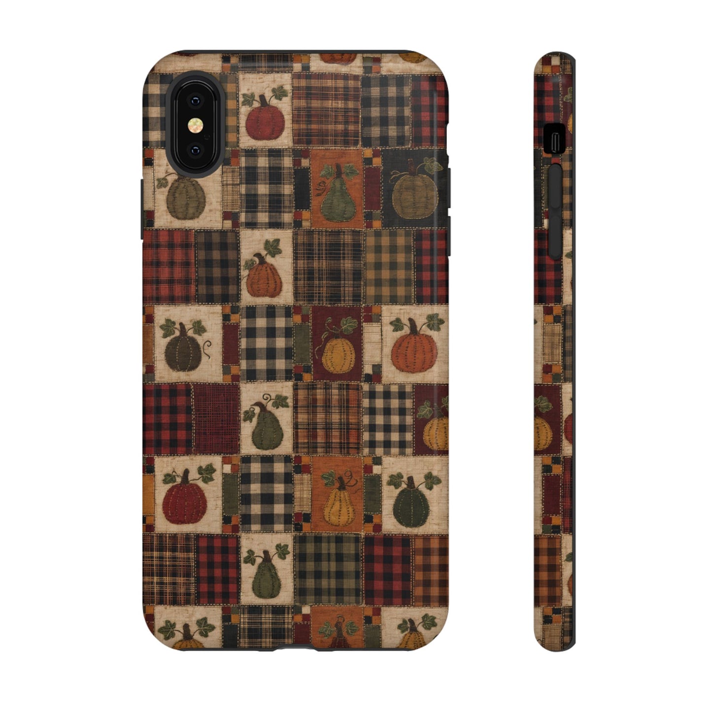 Plaid Pumpkin Tough Case