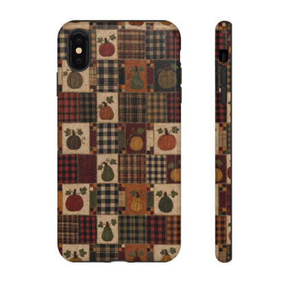 Plaid Pumpkin Tough Case