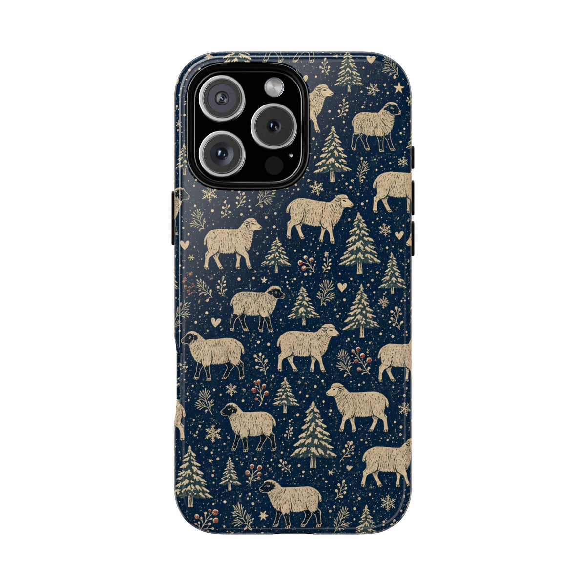Snowy Sheep Tough Case