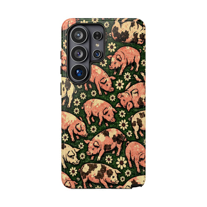 Retro Pigs Tough Case