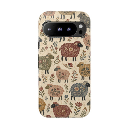 Folk Sheep Tough Case