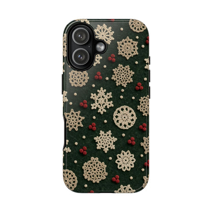 Crochet Snowflakes Tough Case