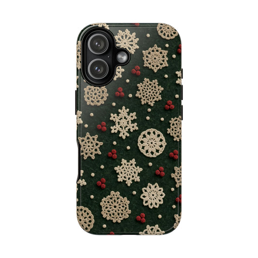 Crochet Snowflakes Tough Case