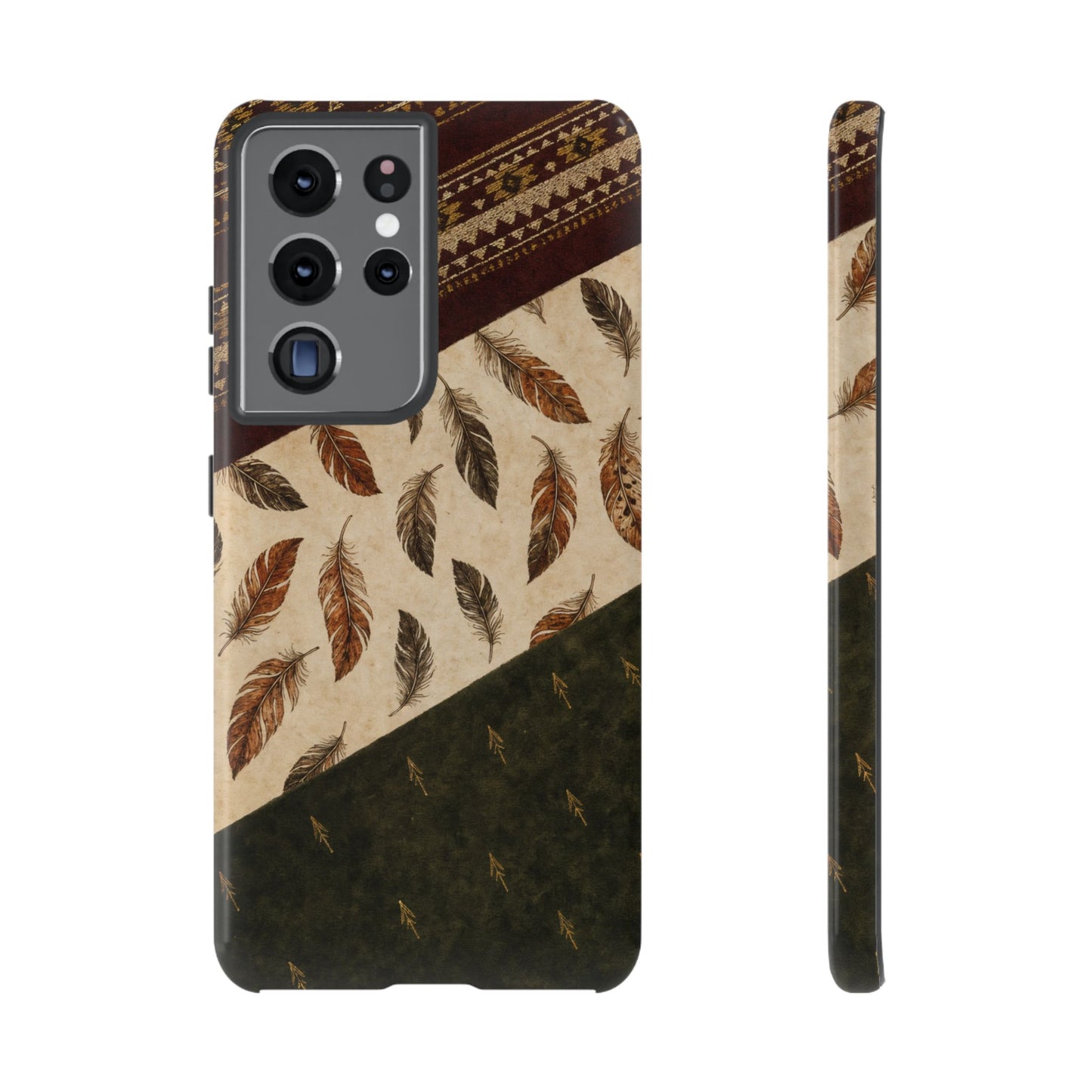 Feather Aztec Swaths Tough Case