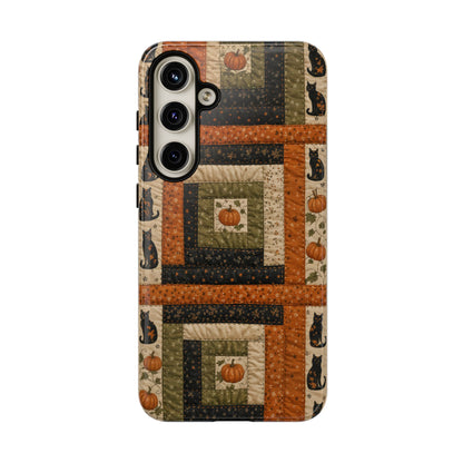 Halloween Quilt Tough Case