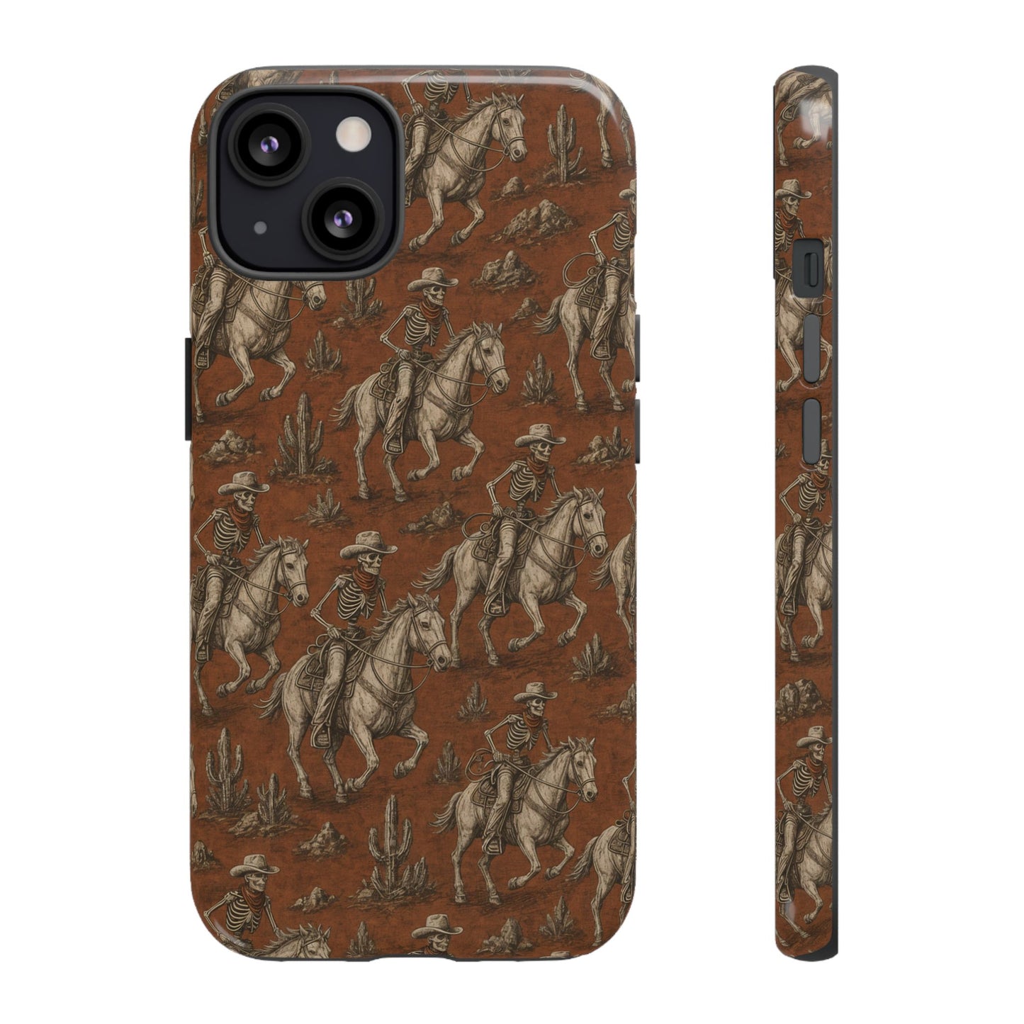 Skeleton Cowboy Ride Tough Case