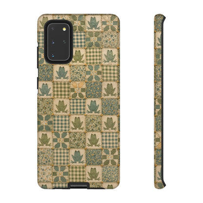 Frog Quilt Tough Case
