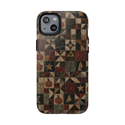 Pumpkin Patchwork Magnetic Case