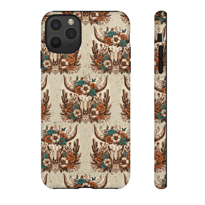 Boho Bull Skull Tough Case