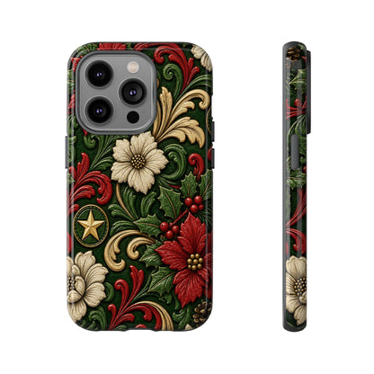 Tooled Christmas Stars Tough Case