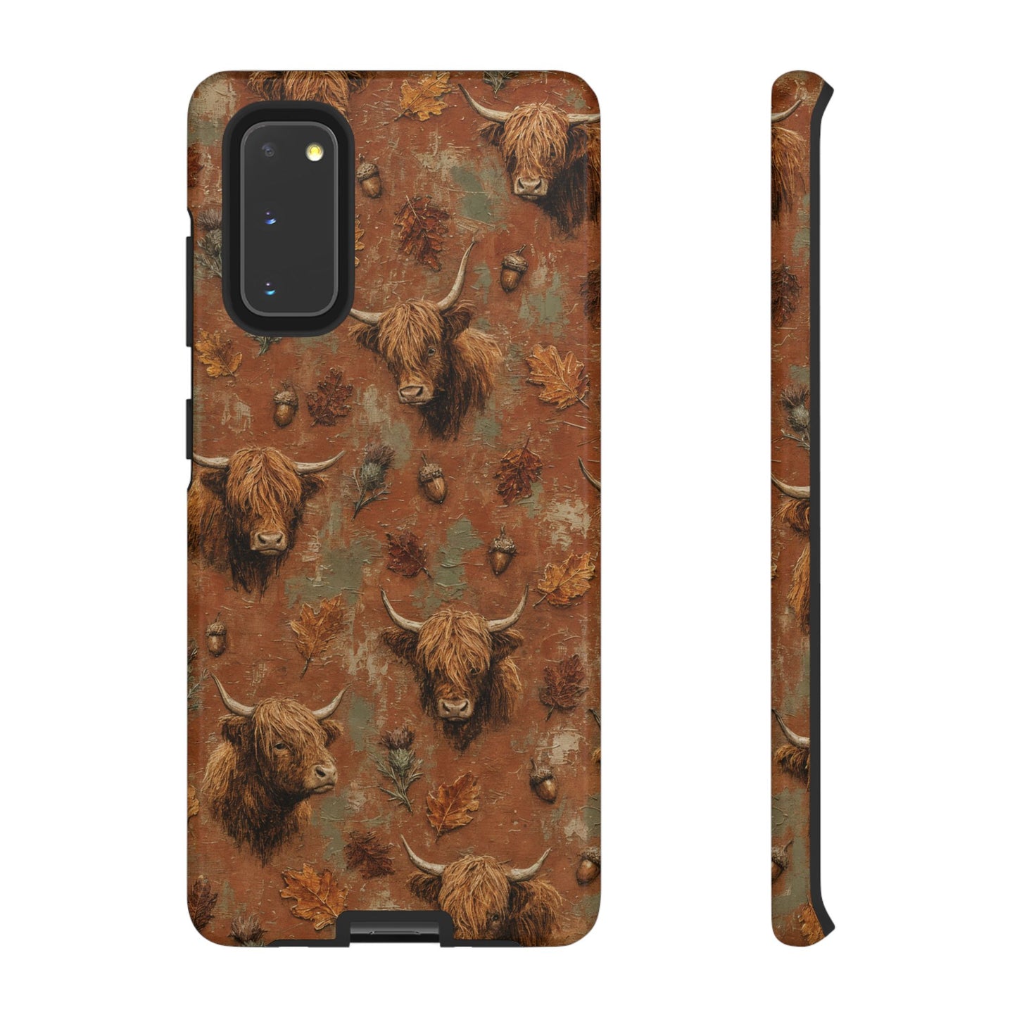 Autumn Highland Cow Tough Case