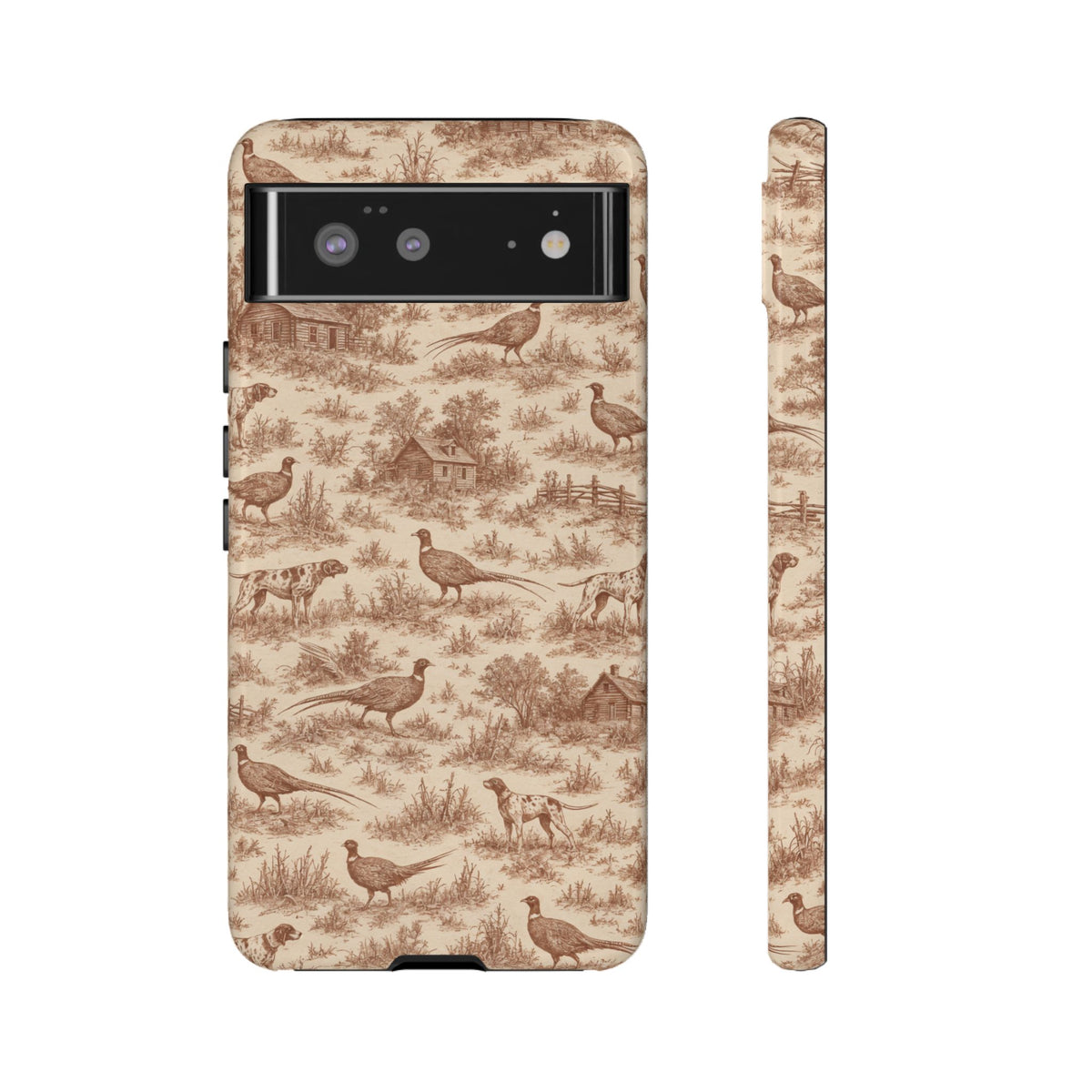 Pheasant Toile Tough Case