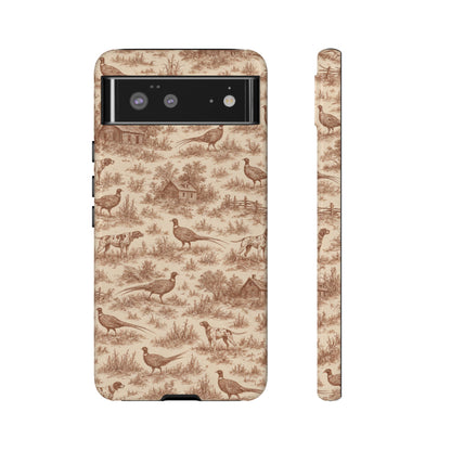 Pheasant Toile Tough Case