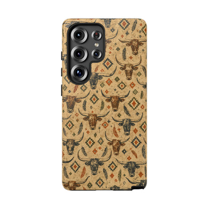 Longhorn Aztec Tough Case