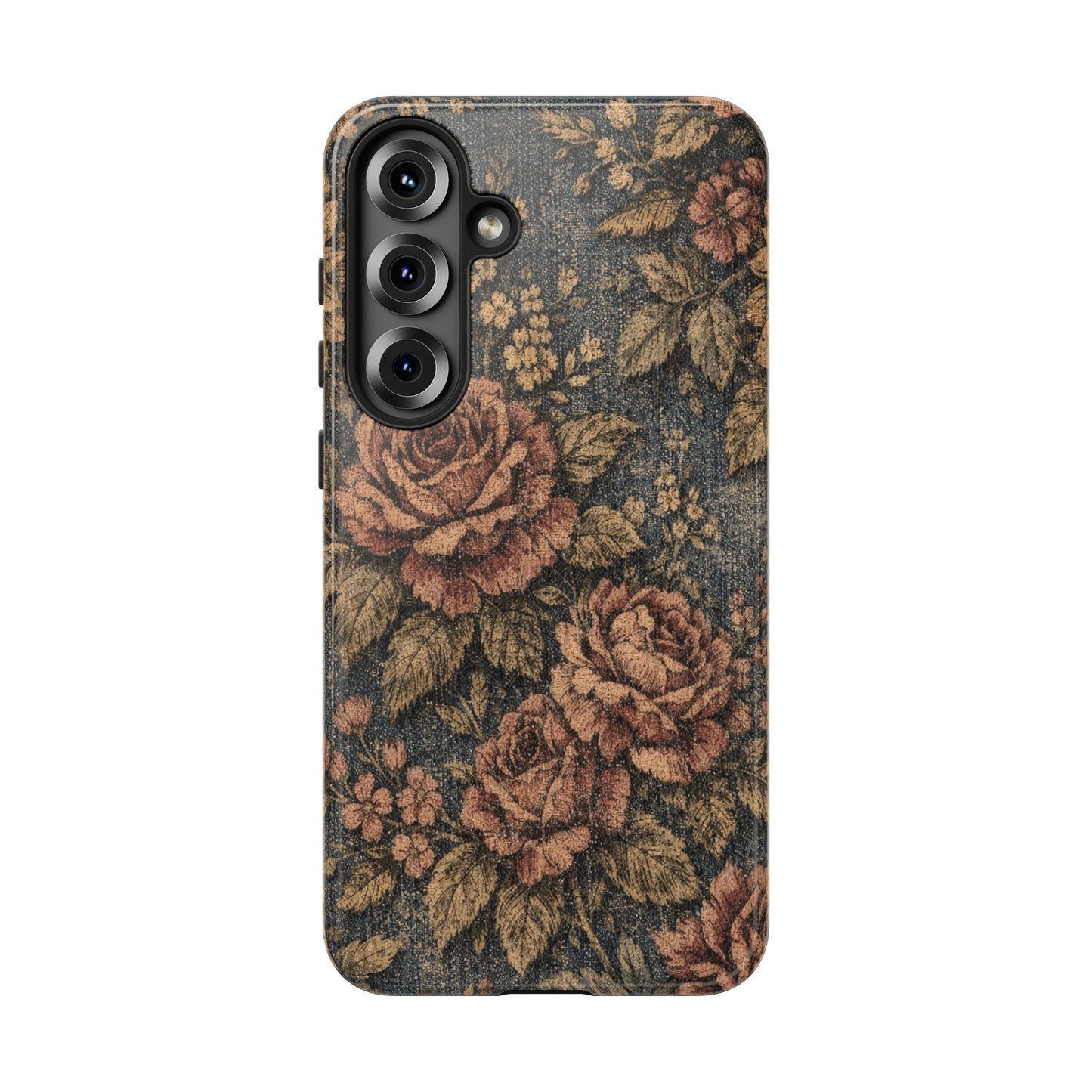 Denim Blooms Tough Case