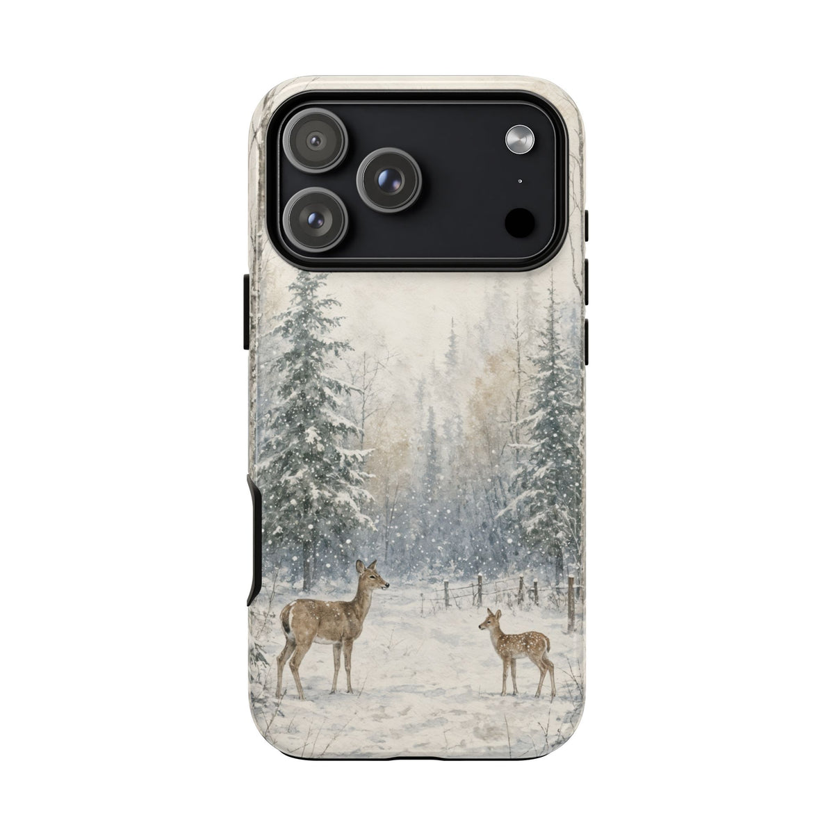 Snowy Doe Tough Case