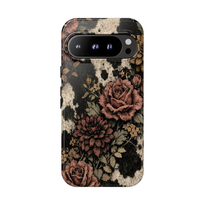Cowhide Bloom Tough Case