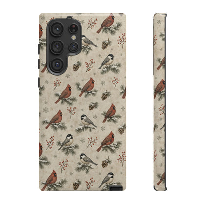 Cardinals And Chickadees Tough Case