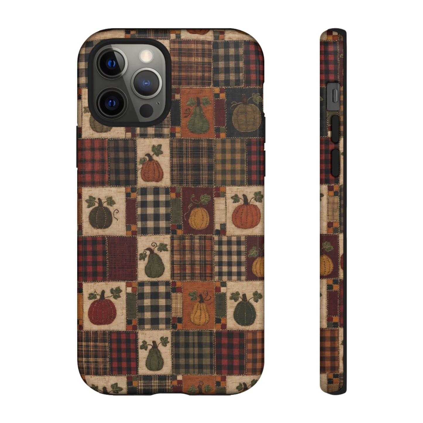 Plaid Pumpkin Tough Case