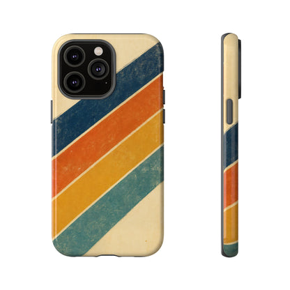 Retro Sunset Stripes Tough Case
