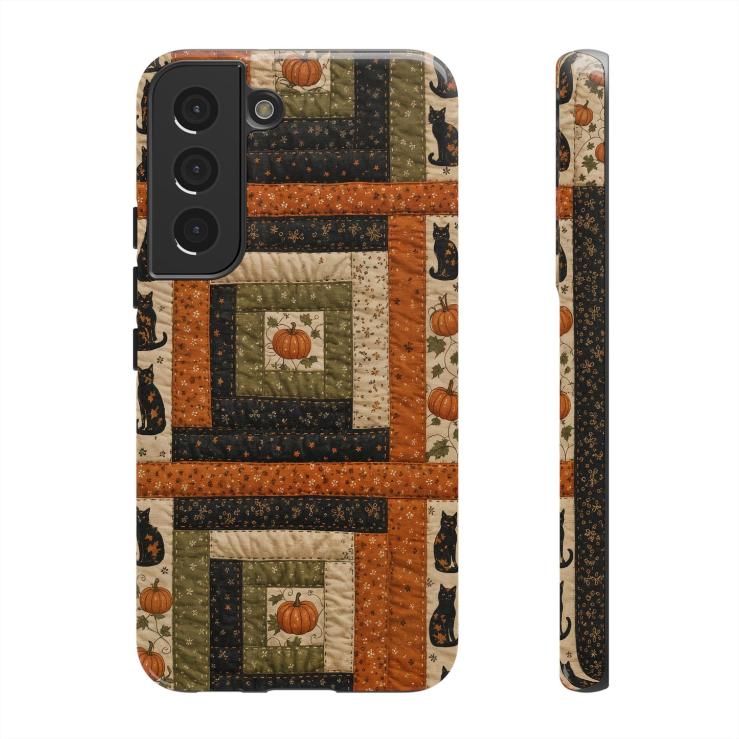 Halloween Quilt Tough Case