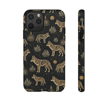 Moonlit Coyote Tough Case