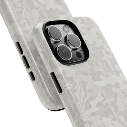 White Camo Cross Magnetic Case