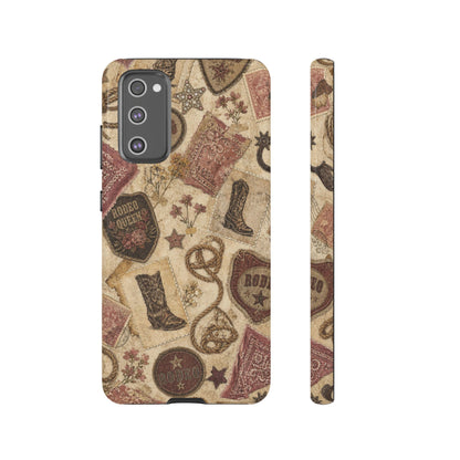 Cowgirl Collage Tough Case
